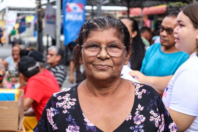 Raimunda Costa Cunha, beneficiada. <div class='credito_fotos'>Foto: Bruno Cecim / Ag.Pará &nbsp;&nbsp;|&nbsp;&nbsp; <a href='/midias/2024/originais/18007_51840bf6-2fba-210a-803f-0932cb6a0cc4.jpg' download><i class='fa-solid fa-download'></i> Download</a></div>