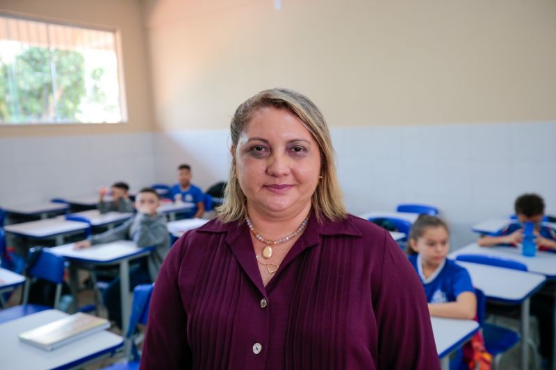 Elizete Sabba, professora. <div class='credito_fotos'>Foto: Marco Santos / Ag. Pará &nbsp;&nbsp;|&nbsp;&nbsp; <a href='/midias/2024/originais/18236_14046ffb-74bd-e580-f882-aca49b9fa474.jpg' download><i class='fa-solid fa-download'></i> Download</a></div>