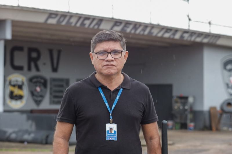Odenir Margalho, diretor de adm Penitenciária <div class='credito_fotos'>Foto: Pedro Guerreiro / Ag. Pará &nbsp;&nbsp;|&nbsp;&nbsp; <a href='/midias/2024/originais/18249_ca4aad61-f926-8f7d-697c-cbfde54c4aa1.jpg' download><i class='fa-solid fa-download'></i> Download</a></div>