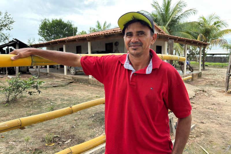 Deusimar Alves Maciel, morador da Vila Ponta de Pedra <div class='credito_fotos'>Foto: Divulgação &nbsp;&nbsp;|&nbsp;&nbsp; <a href='/midias/2024/originais/18257_8c6abf3f-4228-24f9-8b56-abd06e5a5581.jpg' download><i class='fa-solid fa-download'></i> Download</a></div>