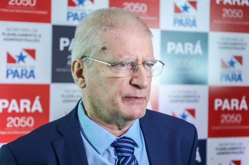 Josep Vidal, coordenador da equipe técnica do Pará 2050. <div class='credito_fotos'>Foto: Bruno Cecim / Ag.Pará &nbsp;&nbsp;|&nbsp;&nbsp; <a href='/midias/2024/originais/18406_4d9fc71f-dd14-5389-9d32-cc0754efb0be.jpg' download><i class='fa-solid fa-download'></i> Download</a></div>