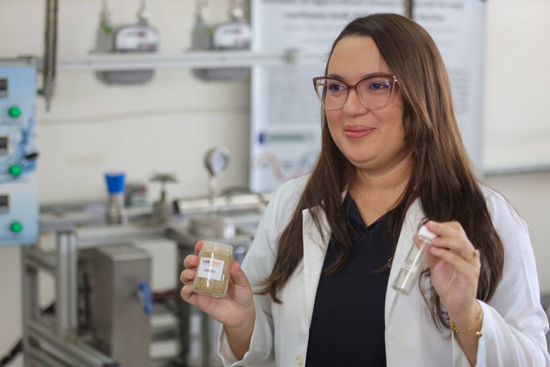 Ana Paula Silva, pesquisadora do Labtecs <div class='credito_fotos'>Foto: Bruno Cecim / Ag.Pará &nbsp;&nbsp;|&nbsp;&nbsp; <a href='/midias/2024/originais/18855_5f5299c3-ff6d-650c-9039-85dc7fabeb52.jpg' download><i class='fa-solid fa-download'></i> Download</a></div>