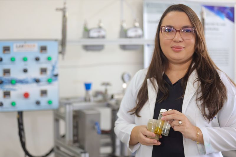 Ana Paula Silva, pesquisadora do Labtecs <div class='credito_fotos'>Foto: Bruno Cecim / Ag.Pará &nbsp;&nbsp;|&nbsp;&nbsp; <a href='/midias/2024/originais/18855_f7ee5936-36a6-8378-0732-6f73e98043d7.jpg' download><i class='fa-solid fa-download'></i> Download</a></div>