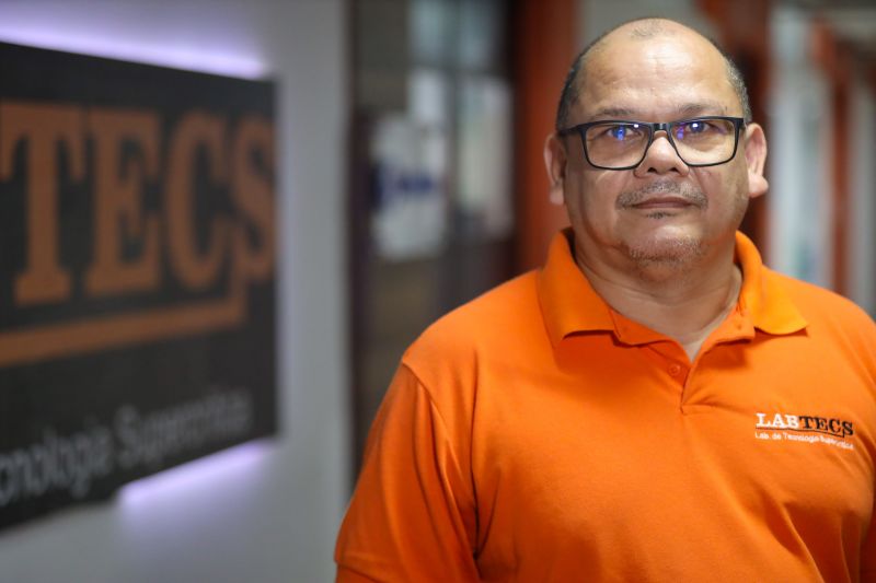 Raul Carvalho Jr., coordenador do Labtecs <div class='credito_fotos'>Foto: Bruno Cecim / Ag.Pará &nbsp;&nbsp;|&nbsp;&nbsp; <a href='/midias/2024/originais/18855_f8f8c29d-6cef-9f4b-108d-2d4440133f71.jpg' download><i class='fa-solid fa-download'></i> Download</a></div>