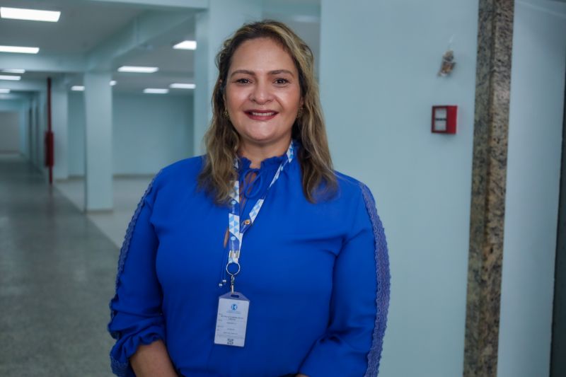 Nathalia Freitas, coordenadora da engenharia predial e arquitetura do HC <div class='credito_fotos'>Foto: Bruno Cecim / Ag.Pará &nbsp;&nbsp;|&nbsp;&nbsp; <a href='/midias/2024/originais/19969_71092a3e-d93d-226e-77d0-909c1cdbe209.jpg' download><i class='fa-solid fa-download'></i> Download</a></div>