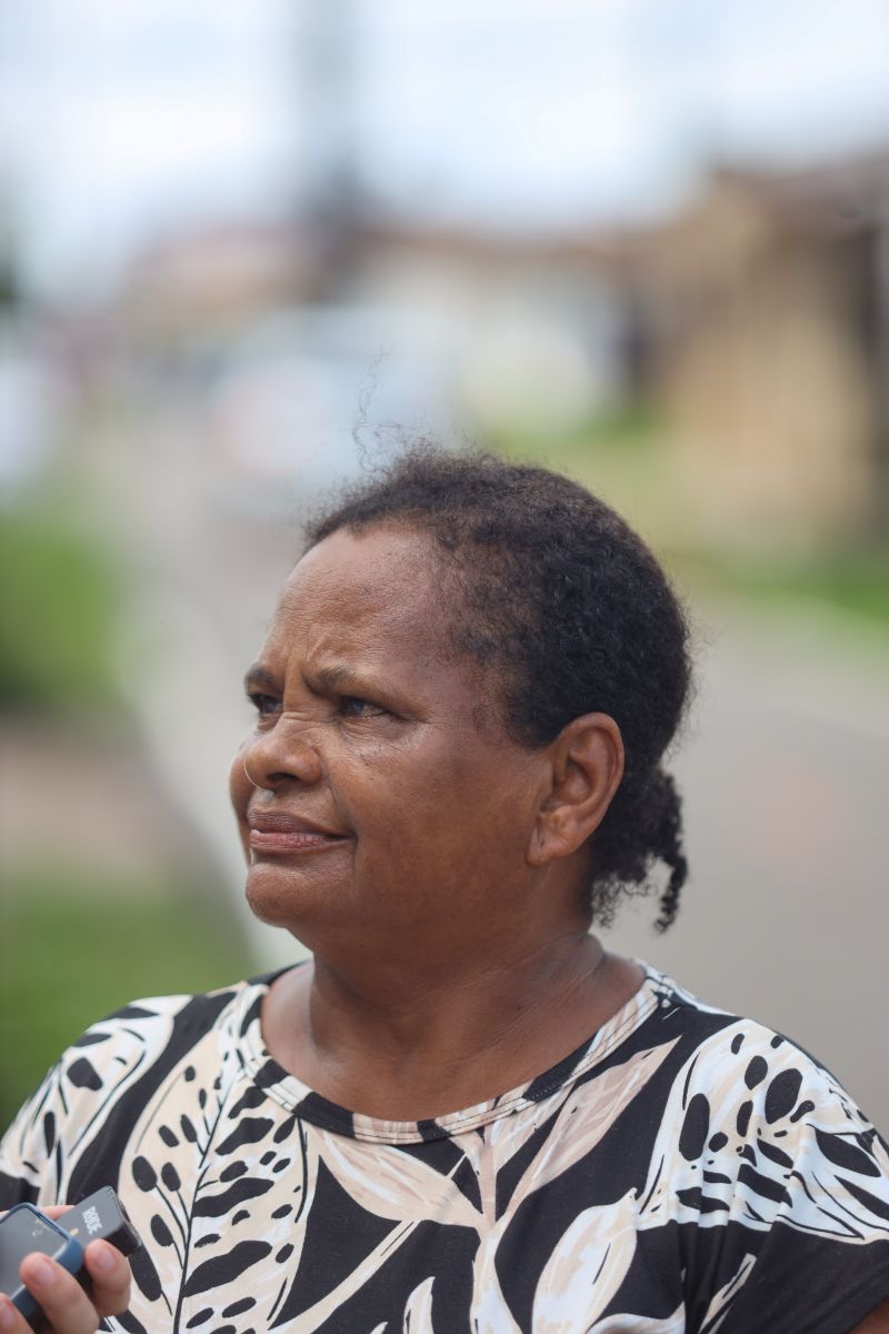 Maria do Socorro dos Reis - 61 - moradora há 30 anos - Dona de Casa - Rua Tapajós <div class='credito_fotos'>Foto: Bruno Cecim / Ag.Pará &nbsp;&nbsp;|&nbsp;&nbsp; <a href='/midias/2024/originais/19987_dec22a49-064b-303b-87a1-f95d76abad3b.jpg' download><i class='fa-solid fa-download'></i> Download</a></div>