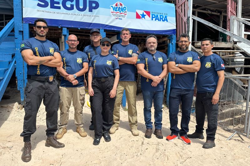‘Operação Verão 2024' é lançada em mais de 90 localidades com mais de 5 mil agentes reforçando a segurança
São realizadas diversas ações ostensivas e preventivas, com reforço no policiamento local, monitoramento e diversas atividades integradas entre as forças, para coibir e inibir a criminalidade durante todo o mês de julho

André Macedo / Ascom Segup <div class='credito_fotos'>Foto: André Macedo / Ascom Segup &nbsp;&nbsp;|&nbsp;&nbsp; <a href='/midias/2024/originais/20393_da331e00-8879-91ec-2785-4606b6f6be70.jpg' download><i class='fa-solid fa-download'></i> Download</a></div>