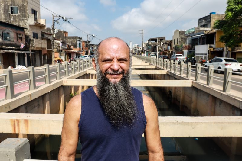 Raimundo Fontoura – morador há 40 anos na área <div class='credito_fotos'>Foto: Bruno Cruz / Ag. Pará &nbsp;&nbsp;|&nbsp;&nbsp; <a href='/midias/2024/originais/20768_8c1c08fb-d3c3-4069-1786-b981cc02d559.jpg' download><i class='fa-solid fa-download'></i> Download</a></div>