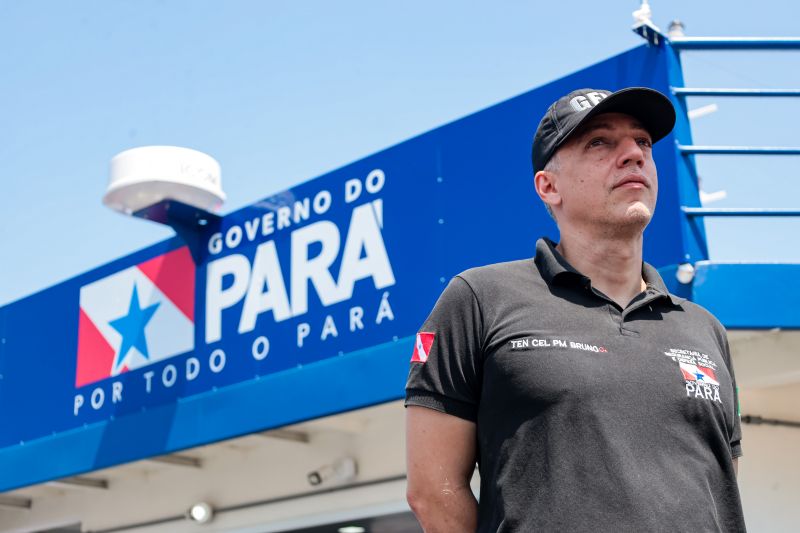Coordenador GFLU Ten Cel Bruno Anaisse <div class='credito_fotos'>Foto: Pedro Guerreiro / Ag. Pará &nbsp;&nbsp;|&nbsp;&nbsp; <a href='/midias/2024/originais/20850_d026eab9-82af-5edb-7b9d-f41fcb491a8e.jpg' download><i class='fa-solid fa-download'></i> Download</a></div>