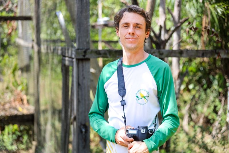 Marcelo Vilarta - biólogo da Fundação Lymington <div class='credito_fotos'>Foto: Bruno Cecim / Ag.Pará &nbsp;&nbsp;|&nbsp;&nbsp; <a href='/midias/2024/originais/20898_126cef3e-4f4e-4db3-ca2c-a248028c8de9.jpg' download><i class='fa-solid fa-download'></i> Download</a></div>