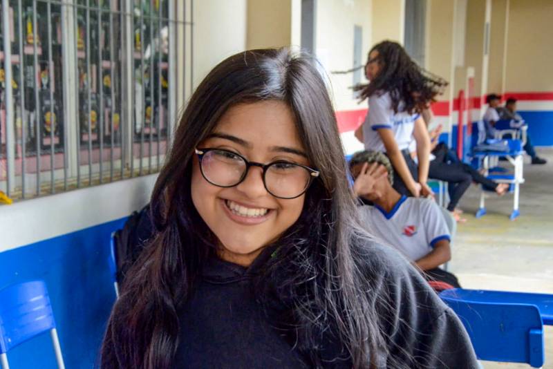 Luana Araújo - aluna