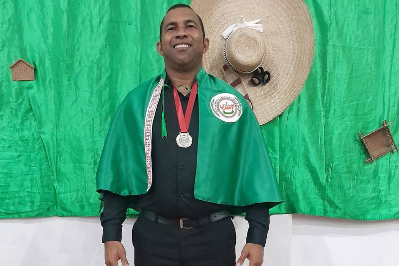 O escritor Ailton Favaho é um dos fundadores da Academia Marajoara de Letras