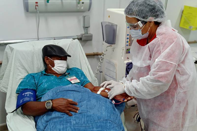 HRSP é referencia no tratamento de pacientes renais na região de carajás 
