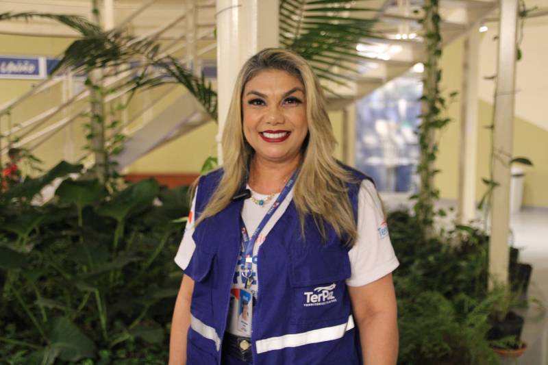 Patrícia Abdon, coordenadora da Usina da Paz Marituba