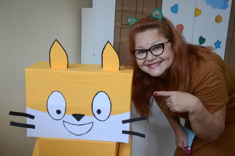 Trícia Amoras, diretora da Escola Cordeiro de Farias 