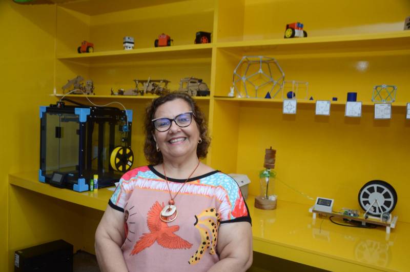 Simone Neves, coordenadora pedagógica do NTE