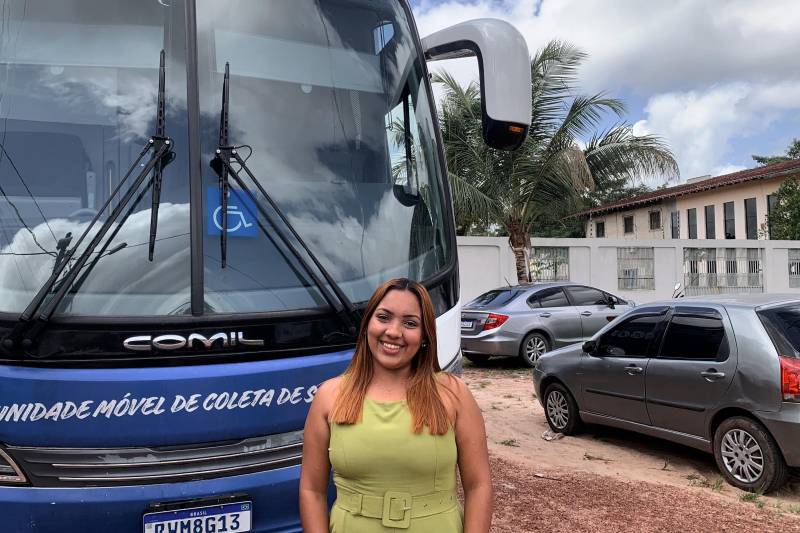 coordenadora de programas estratégicos de Santa Bárbara, Rebeca Amaral