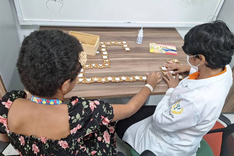 Laura Sousa contabiliza ganhos de desenvolvimentos com o suporte dos planos terapêuticos ofertados pelo CIIR