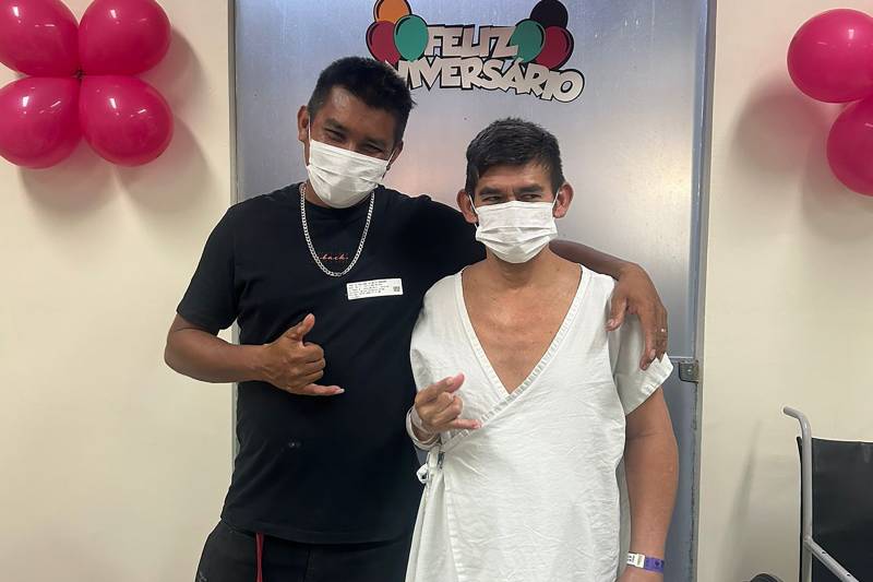 Daliel Santo e Walker Alves celebram o aniversário no HRBA