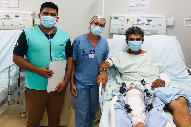 José Carlos da Silva e colaboradores do HRPL.