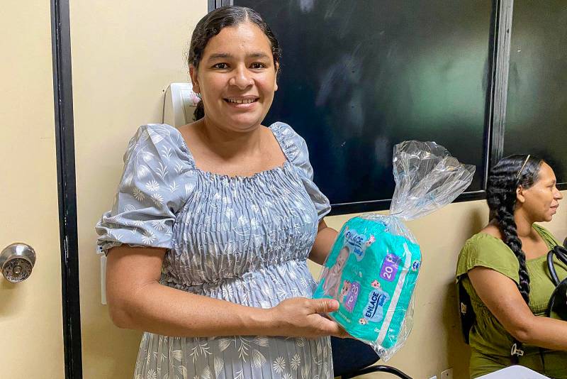 Participantes receberam brindes no final do encontro