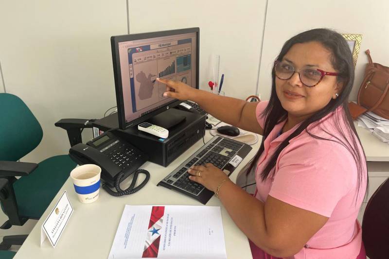 Atyliana Dias, Diretora de Estatística e Tecnologia e Gestão da Informação (DETGI) da Fapespa