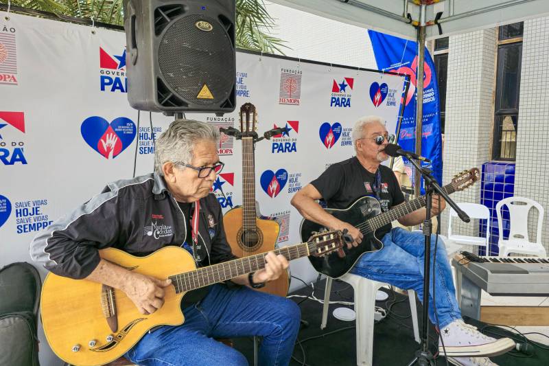 Músicos da Fundação Hemopa 