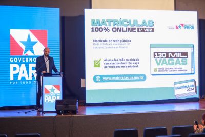 notícia: Seduc inicia sistema de matrícula unificado inédito para a rede pública paraense