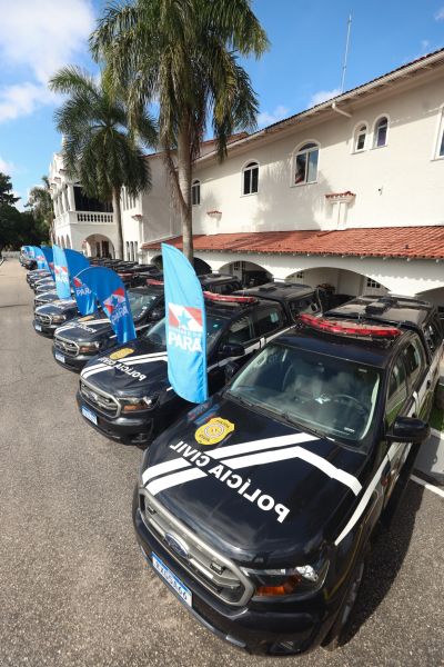galeria: Agenda do Governador Helder Barbalho - Novas identidades e Viaturas  Polícia Civil