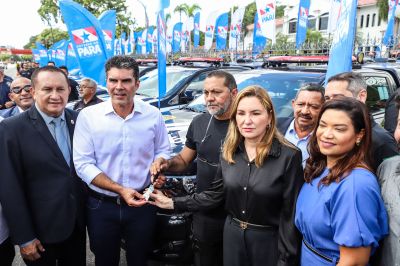 galeria: Agenda da Vice-Governadora Hana Ghassan na entrega de equipamentos de identificação e viaturas da Policia Civil