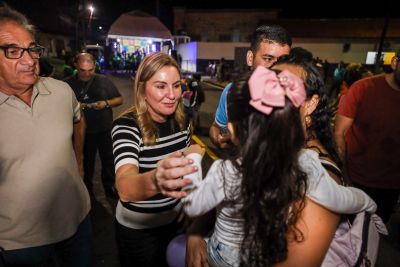 galeria: Vice Governadora Hana Ghassan participa da entrega de ruas pavimentadas no bairro do Curuçambá, em Ananindeua