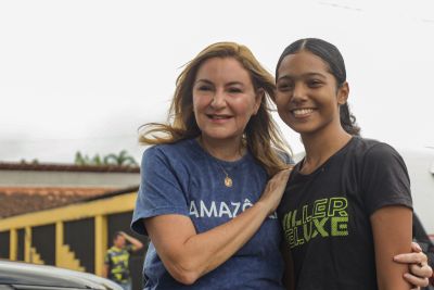 galeria: Ministro Jader Filho e Vice Hana Ghassan  fazem entregas em ação social em Benevides