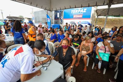 galeria: Agenda do Governador Helder Barbalho em  Icoaraci - Ação Cidadania TerPaz