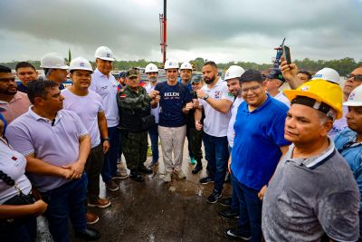 galeria: Governador Helder Barbalho entrega duas lanchas para a Polícia Militar em Icoaraci