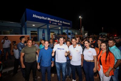notícia: Governo do Pará entrega Hospital Municipal de Sapucaia reconstruído