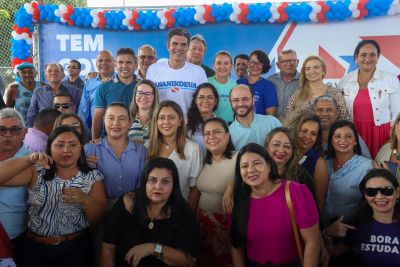 galeria: Agenda vice-governadora Hana Ghassan / entrega escola Romulo Maiorana em Ananindeua