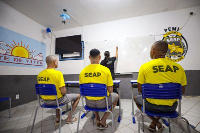 notícia: Secretaria de Administração Penitenciária comemora resultado histórico do Enem 2023