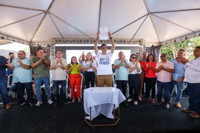 notícia: Governo do Pará investe para melhorar o saneamento em São Félix do Xingu