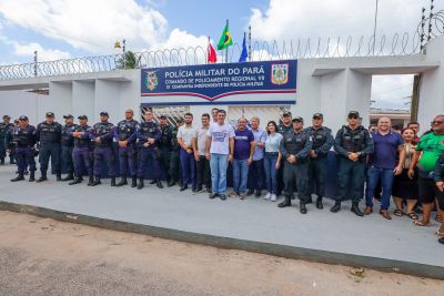 notícia: Estado entrega novo prédio da Polícia Militar em Augusto Corrêa