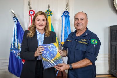 notícia: Governo do Pará e Marinha do Brasil se reúnem para alinhar ações de infraestrutura para COP 30