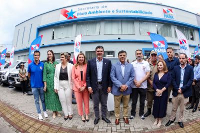 notícia:  Governo reforça monitoramento e fiscalização ambiental com nova unidade da Semas em Belém