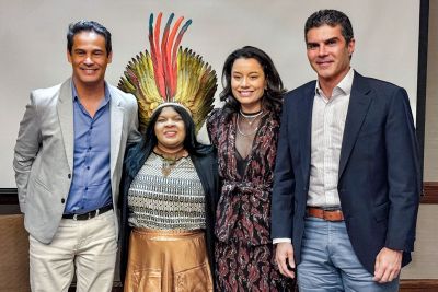 notícia: Em Boston, Governador do Estado destaca legado da COP 30 para a Amazônia