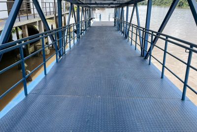 galeria: Obras do Terminal Hidroviário de Acará