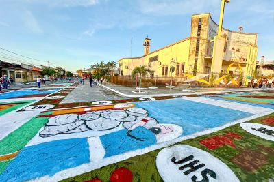 galeria: Corpus Christi 2024 / Cidade de Capanema - Imagens aéreas / Drone