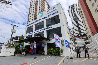galeria: Governador Helder Barbalho entrega novo serviço de Ambulatório do Hospital de Clínicas Gaspar Vianna