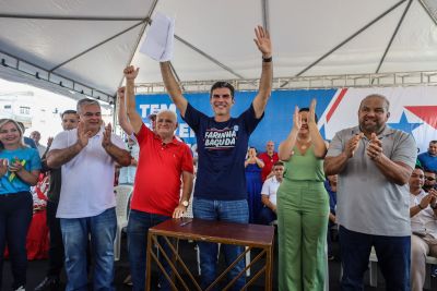 notícia: Governador Helder Barbalho anuncia a construção de mais um CRAS em Bragança