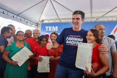 notícia: Em Bragança, Governo do Estado garante propriedade de terra para mais de 800 famílias