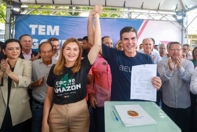 notícia: Governo do Estado dá início às obras de revitalização do Memorial Magalhães Barata, em Belém