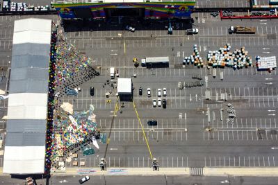galeria: fotos aéreas do estacionamento do Mangueirão - Parárraiá