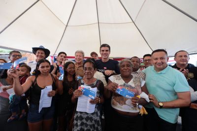 notícia: Benefício habitacional transforma vidas de famílias de Chaves, no Marajó 